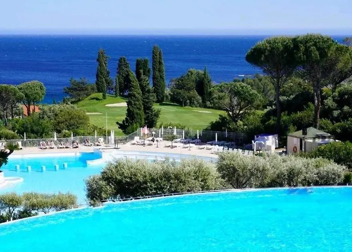 Superbe Duplex T3 Climatise Avec Terrasse Et Solarium, Magnifique Vue Et Golf Lägenhet *